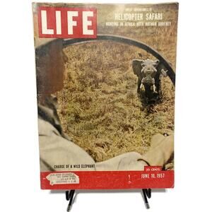 Life Magazine June 10 1957 Go Hunting in Africa with Arthur Godfrey